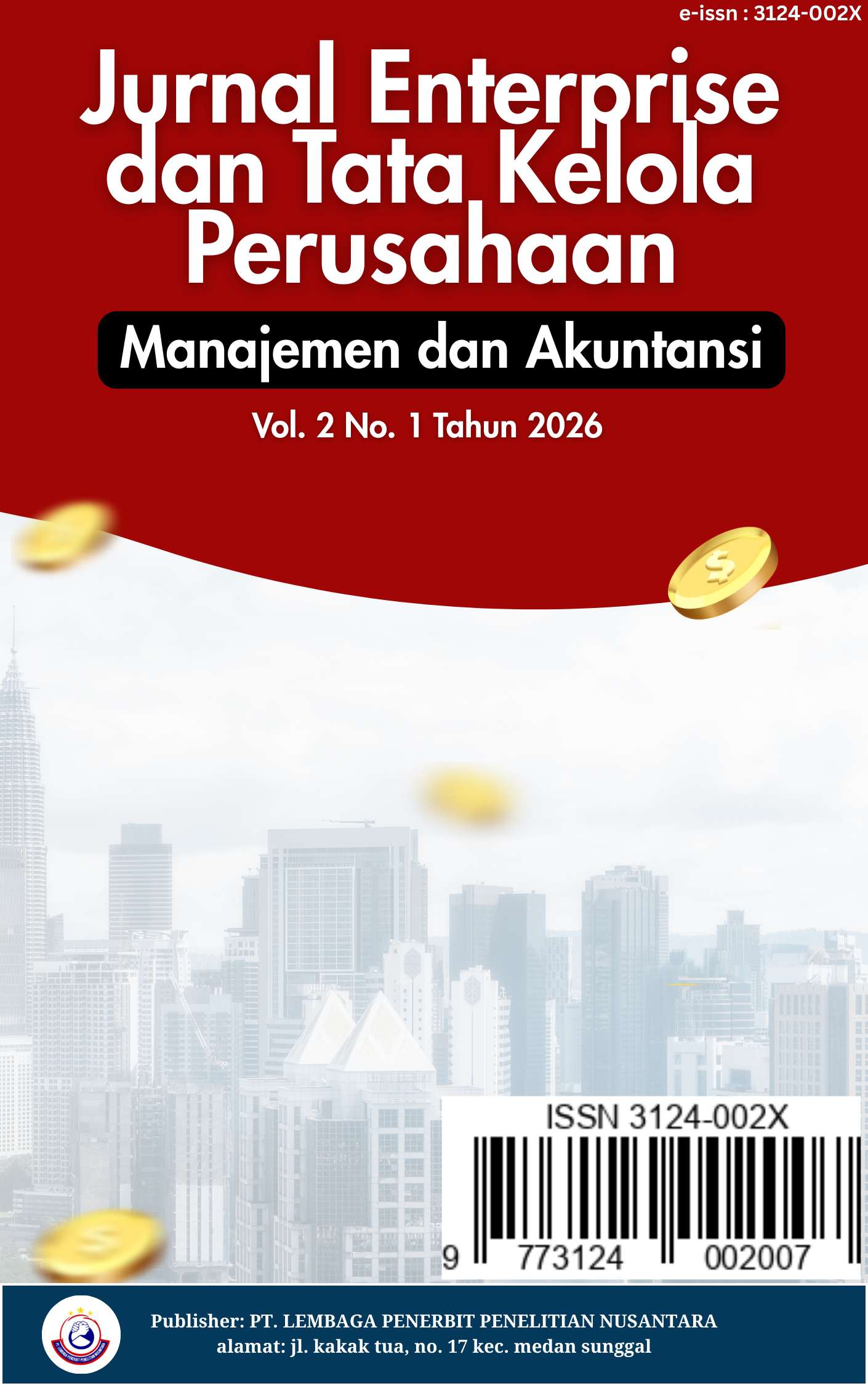 Jurnal Enterprise dan Tata Kelola Perusahaan : Manajemen dan Akuntansi